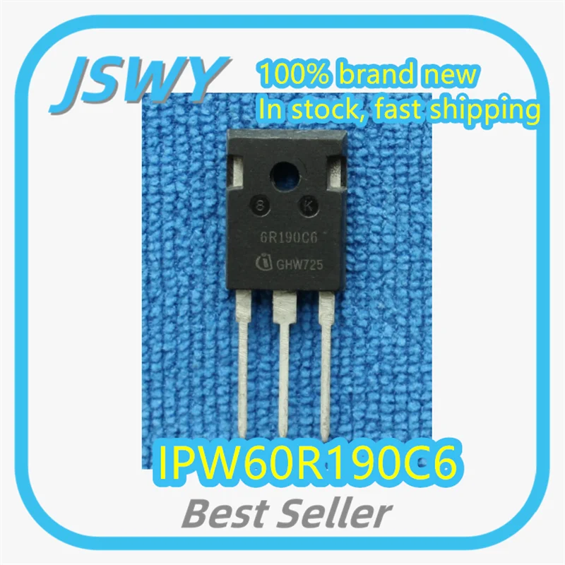 

(5/50pcs) IPW60R190C6 Silk Screen 6R190C6 TO-247 MOS Field Effect Transistor Brand New Large Inventory In Stock Original