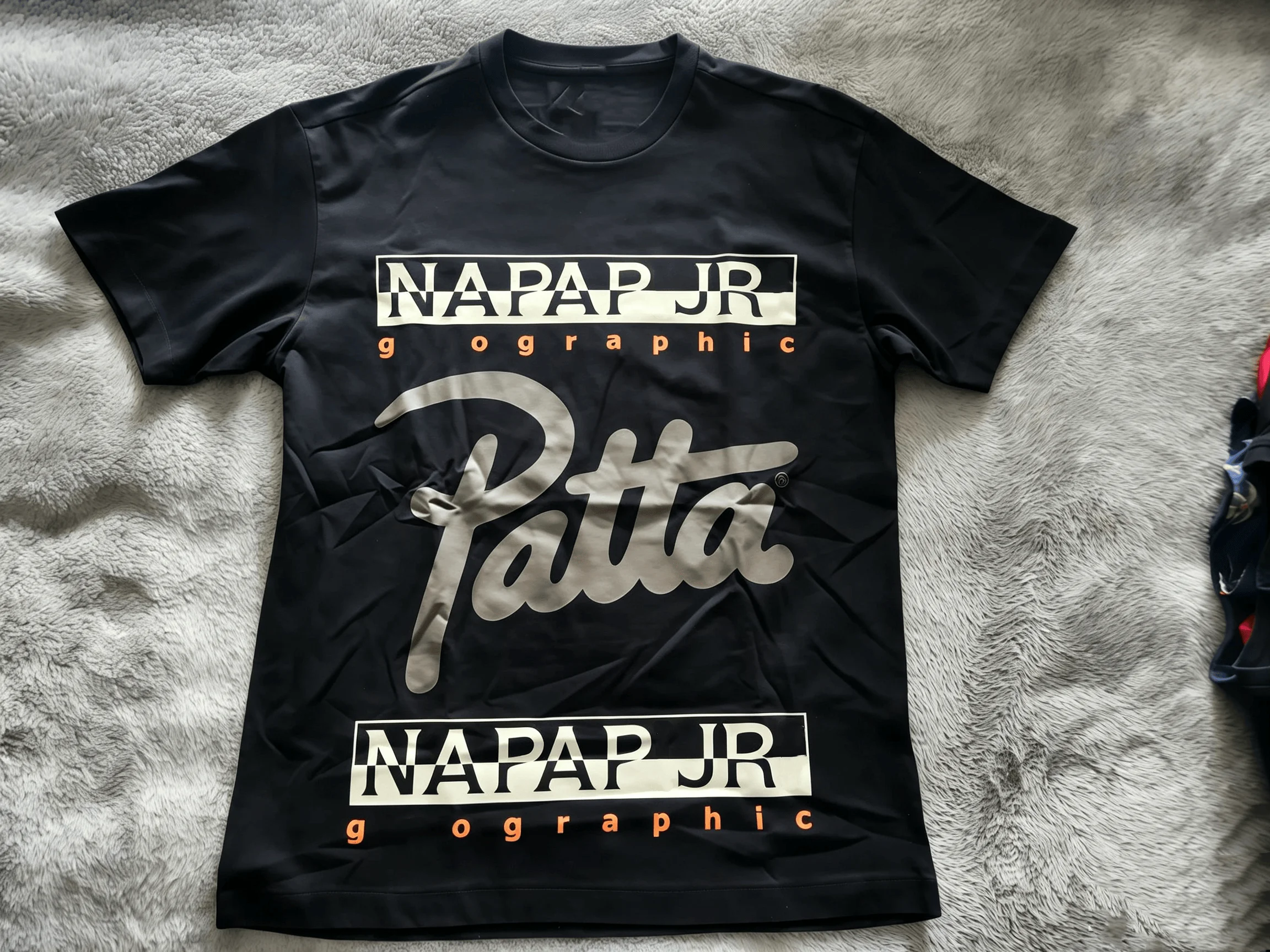 Streetwear High End Brand - T-shirt Patta tendance décontracté à motif