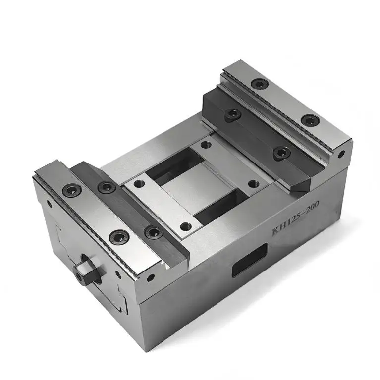 125-200 Manual Five-axis Concentric Precision Vise Fixture Anti-chip Self-centering Three Four Five-axis Cending Vise
