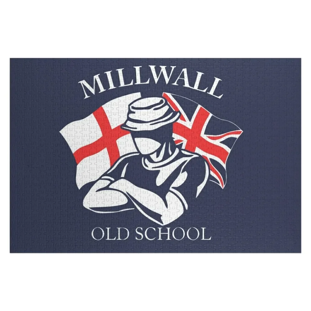 

Milwall Old School Jigsaw Puzzle Photo Wooden Decor Paintings Game Children Personalized Toy Puzzle
