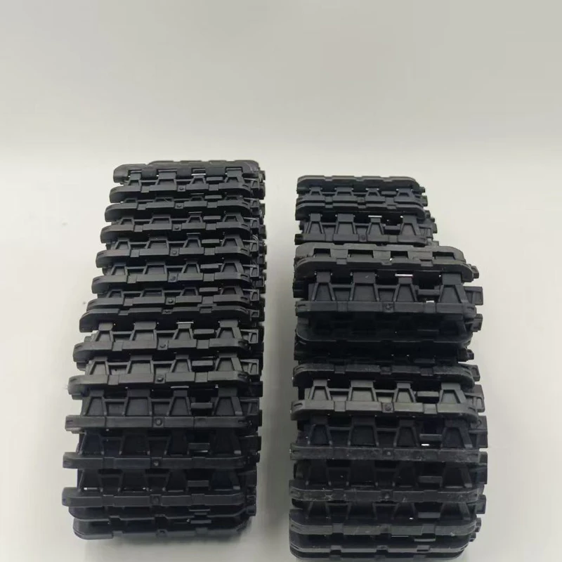 2PCS Detachable Plastic Track Model 4.5cm Width Transmission Links DIY Handcrafted Parts for RC Armored Vehicle/Robotic Chassis