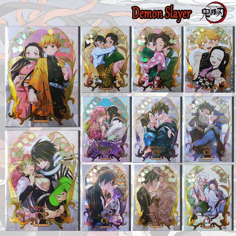 Jinka Infinite City Demon Slayer CP card Kamado Nezuko Agatsuma Zenitsu Shinazugawa Sanemi boy Toy collection Birthday gifts