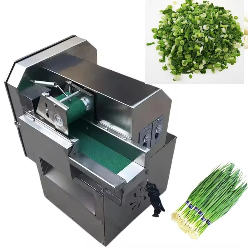 High Quality Industrial Garlic Leaf Root Vegetable Cutting Onion Cutter Slicer Chopper Hine