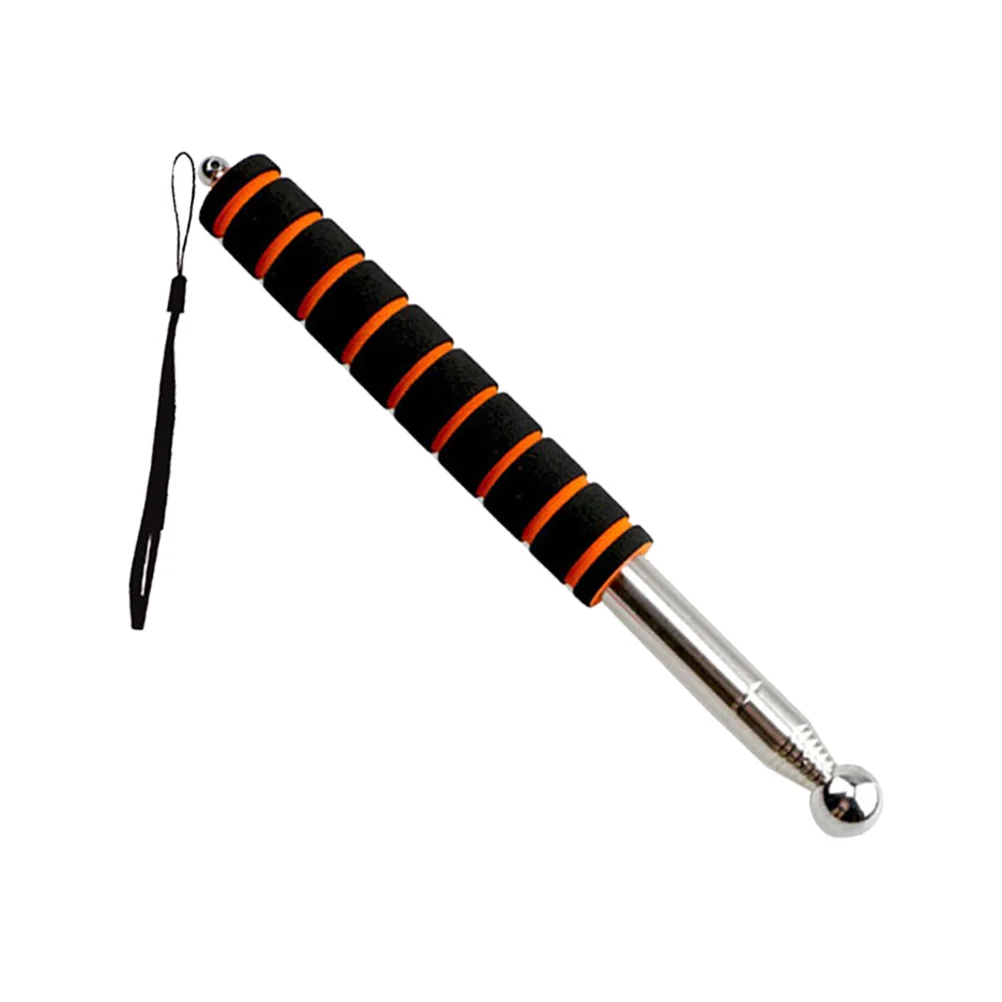 

1.3M Telescopic Rod Detection Sound Hollowing Drum Hammer Wall Inspection Tool Home Test Hammer Red With Lanyard For