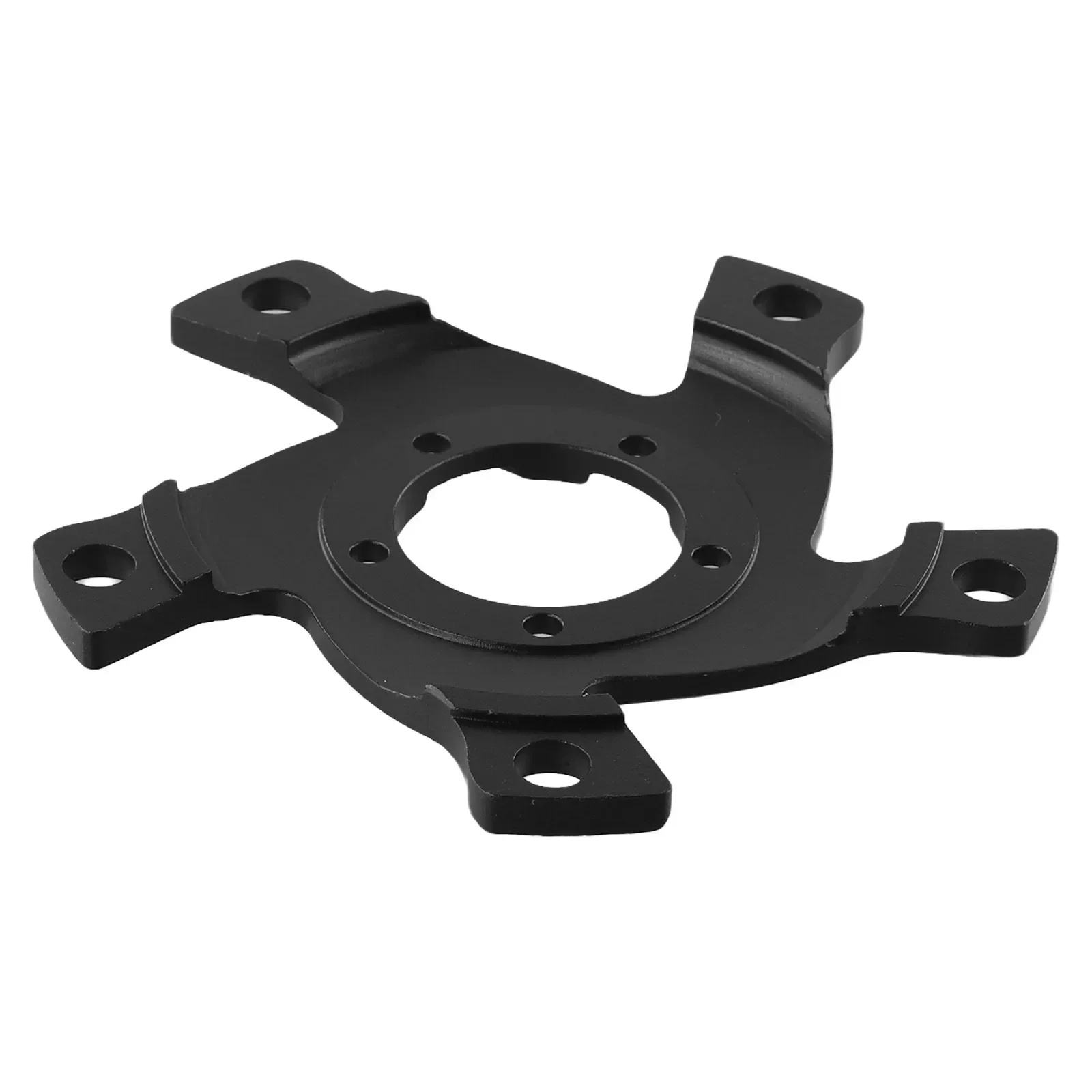 Crankset Adapter E-bike Chainring Spider Converter Steel 38T-56T Black Chainring Adaptor For Bafang BBSHD Mid-Motor