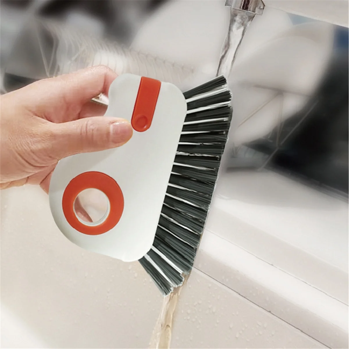 A74E-Two-In-One Cleaning Window Gaps Cleaner Household Cleaning Tools Cleaning Window Grooves Grooves And Corners Brush