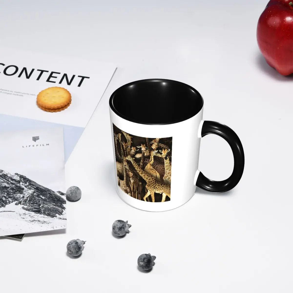 Giraffe Mug Funny Ceramic Coffee Cups Tea Mugs Milk Cup Drinkware Gift for Friends