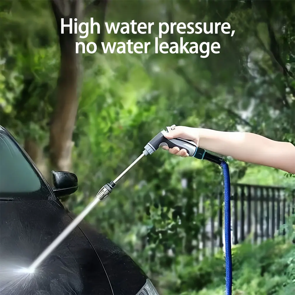 1 Pack High Pressure Spray Water Gun Garden Watering Hose Nozzle Sprinkler Car Washing Gun Car Cleaning Washing Tools image 3