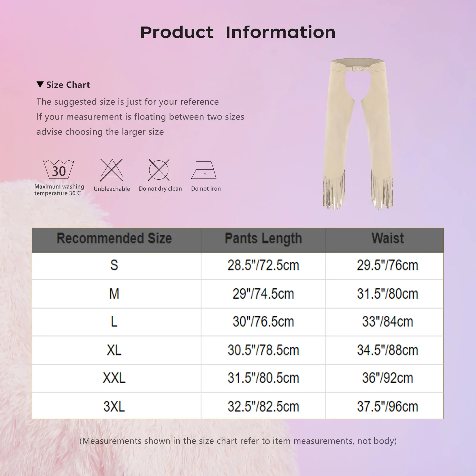 Mens Western Cowboy Costume Metallic Shiny Fringe Hollow-out Crotch Cowboy Pants Halloween Dress Up Party Costume Rave Clubwear