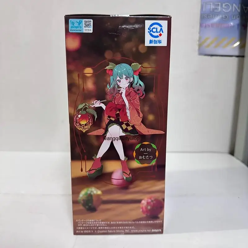 In Stock FuRyu Noodle Stopper Hatsune Miku Flower Fairy -Physalis Ver.- PVC 15CM Anime Action Figures Model Collection Toy view 5