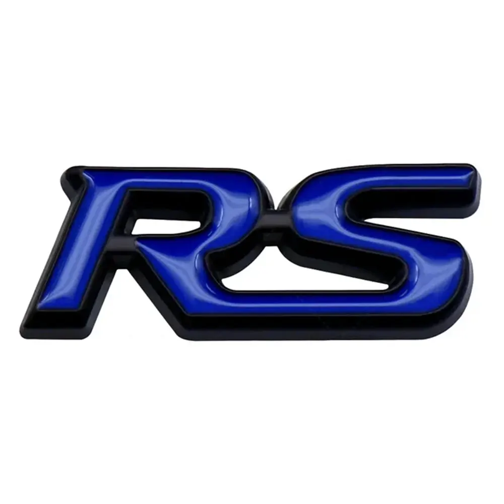 3d metall logo rs lenkrad emblem auto aufkleber für honda rs fit stadt bürgerliches akkord hrv crv jazz odyssey crz vezel abzeichen