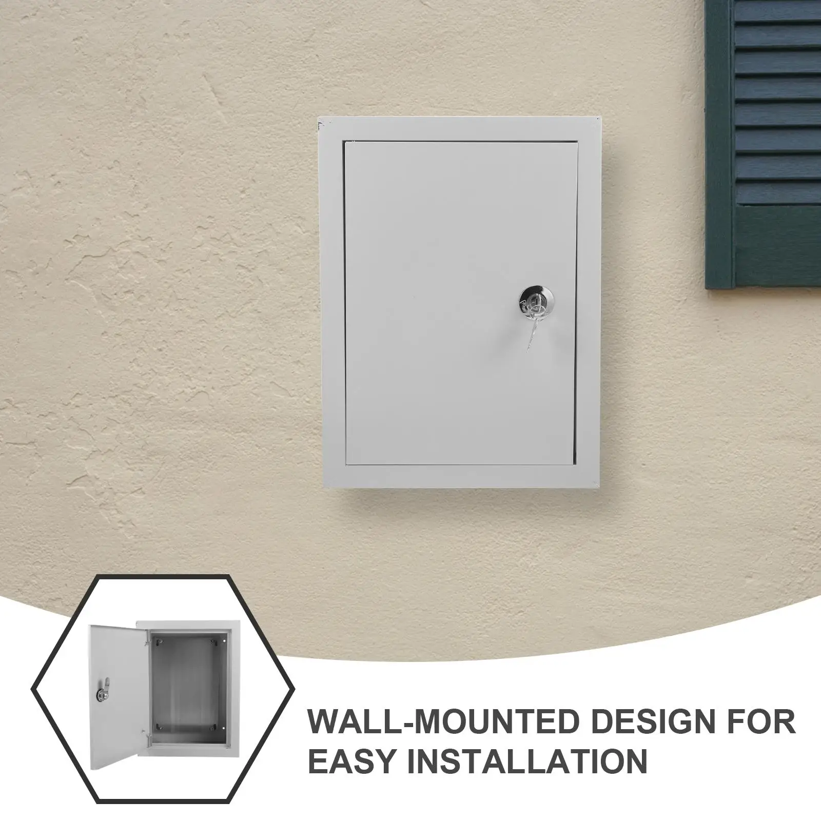 Caixa elétrica de alumínio para parede, 250x300x200mm, caixa de junção de  metal, à prova de intempéries, industrial / Equipamentos e utensílios  elétricos, image size:1600x1600