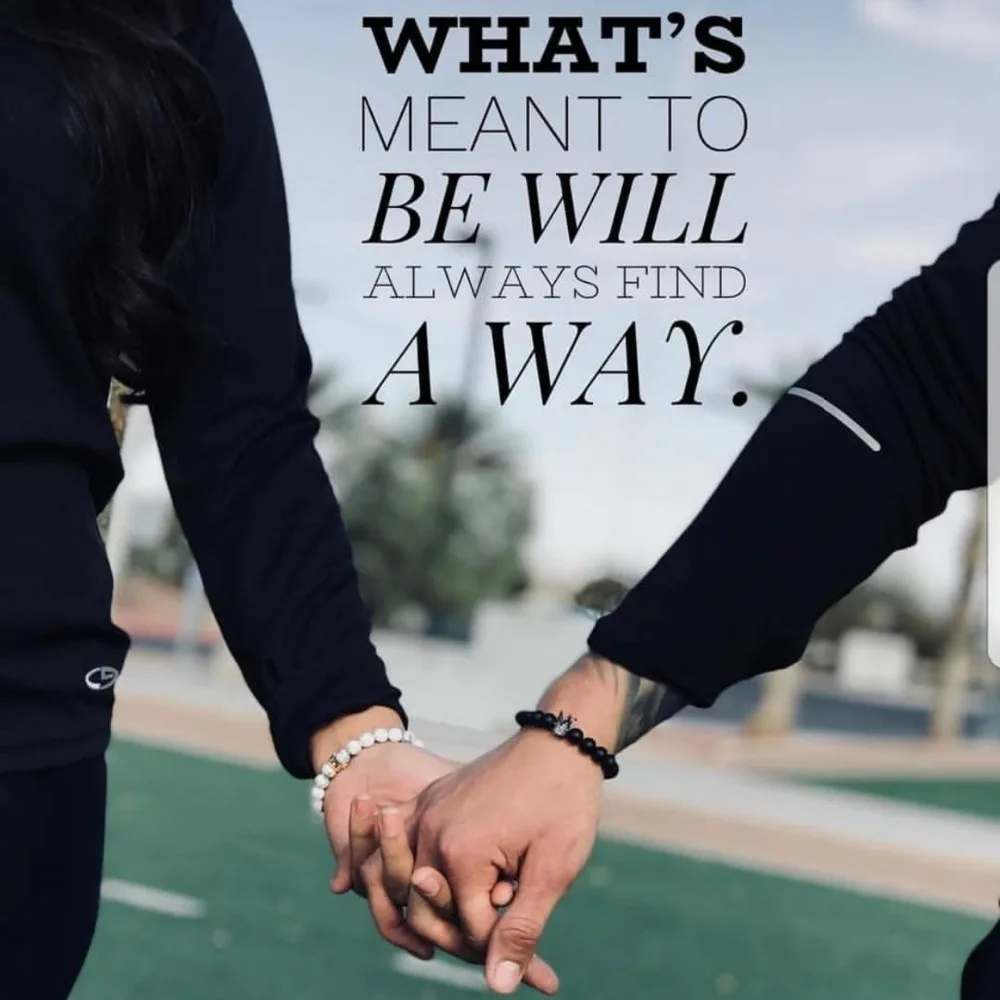 Poshfeel Cz クラウンチャームビーズのカップルのブレスレット愛好家 8 メートル天然石ビーズブレスレットセットバレンタインデーのギフト MBR170283