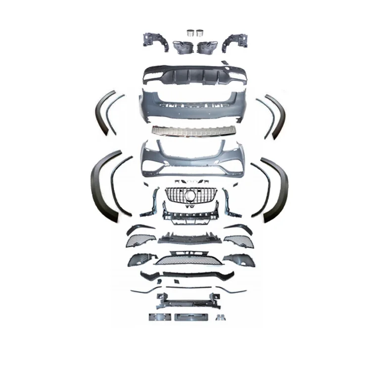 

Damei Exterior Accessories Car Side Skirt Front Rear Bumper GLS63 Full Conversion Body Kit For Mercedes Benz GL W166 X166 2013-2