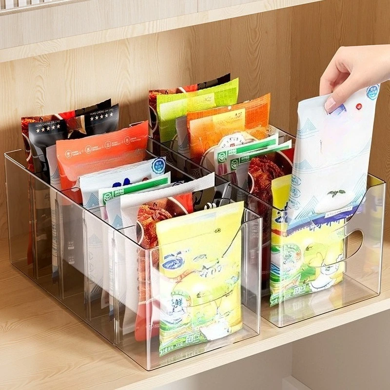 

Seasoning Storage Box Household Kitchen High-end Packaging Spice Multi-grid Integrated Grid Condiment Can Rack Storage Rack