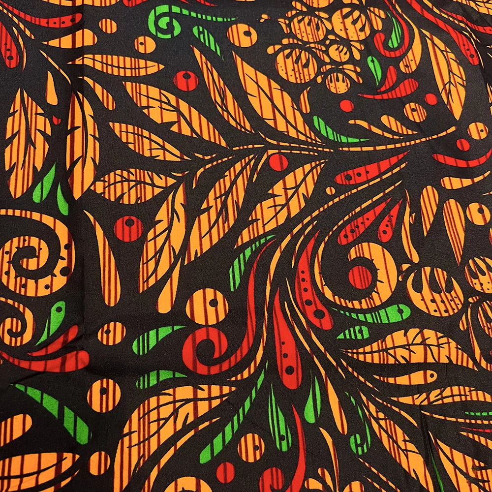 6 ياردة أنقرة الشمع النسيج 2025 جودة عالية قماش طباعة الشمع الأفريقي الأفريقي مضمون حقيقي الشمع الحقيقي