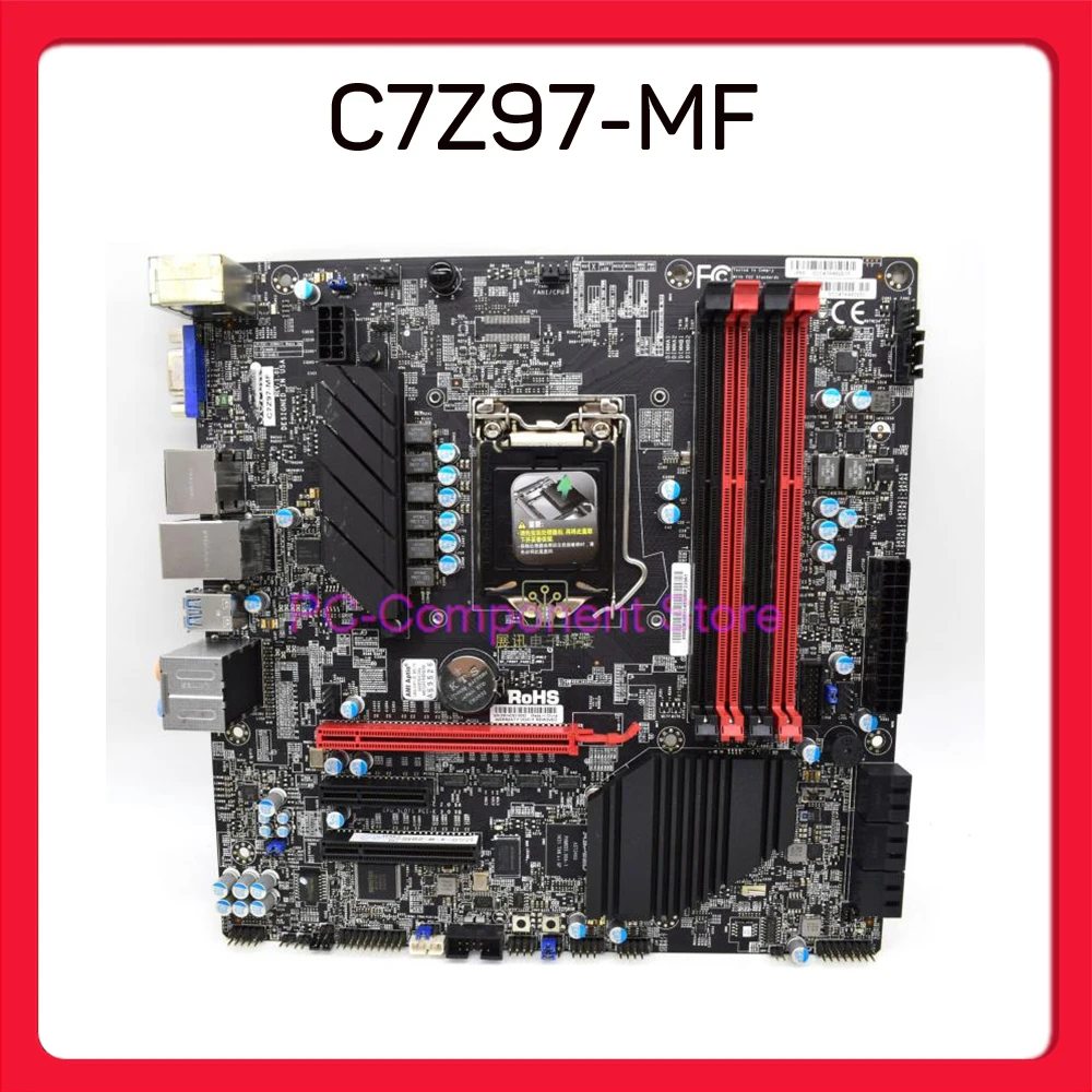 C7Z97-MF For Supermicro Workstation/Gaming Motherboard 4th Generation i3 i5 i7 Series DDR3-3300MHz (OC) PCI-E 3.0 LGA1150