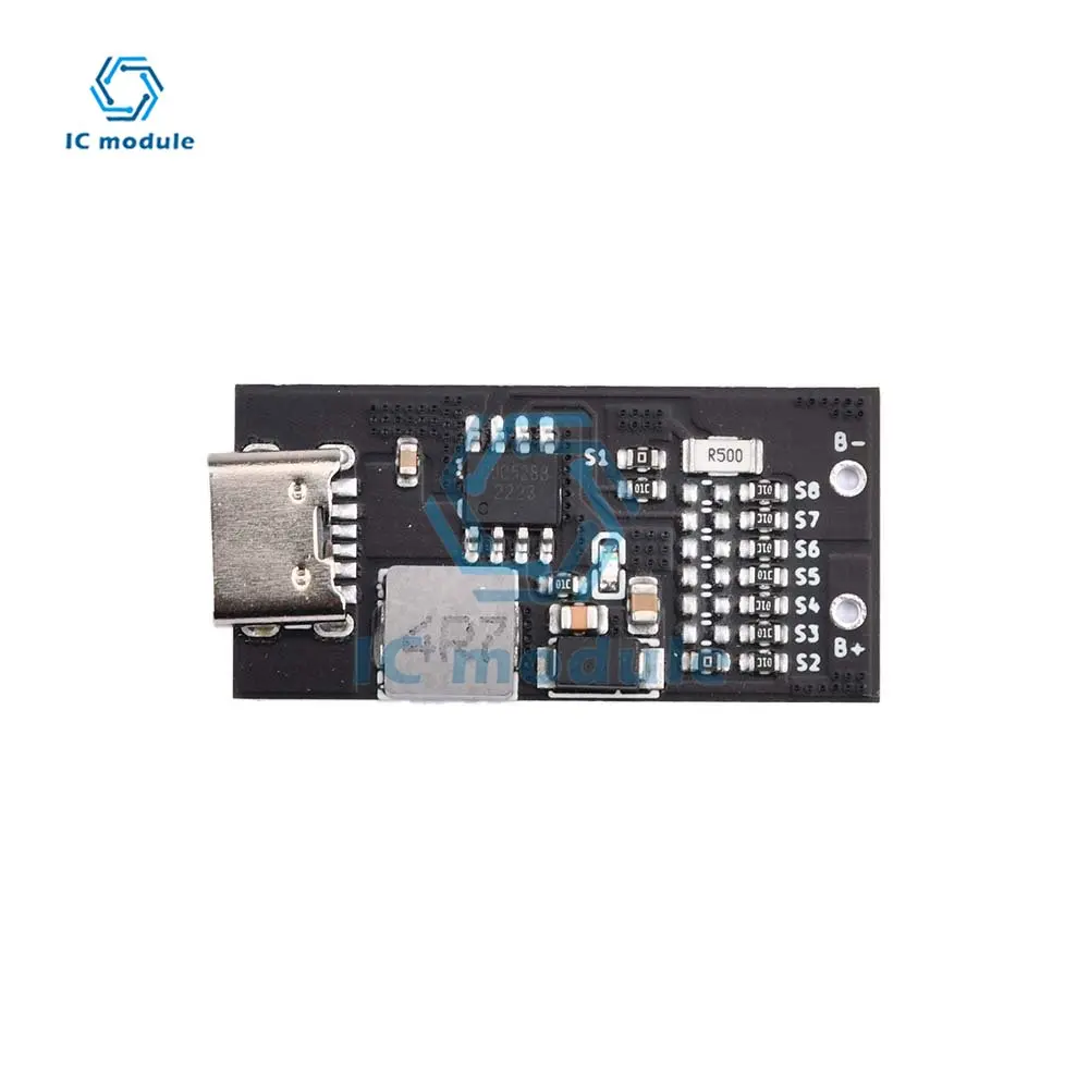 DC Type-c 5V 500mA CJC5288 Lithium Battery Module Charging Board with Protection Dual Functions Li-ion Battery Charger