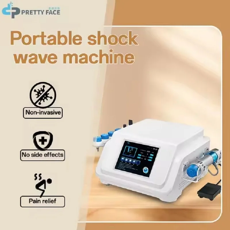 

Physiotherapy Shock Wave Relaxation Effective Body Pain Shock Wave Therapy Machine Relief ED Treatment Home Massager 300MJ