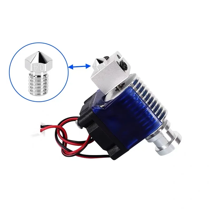 High Temp 350℃ E3D V6 Electroplated Nickel Copper Nozzle M6 Thread For Voron Red Lizard V5 Extruder Hotend 1.75mm 3D Printer