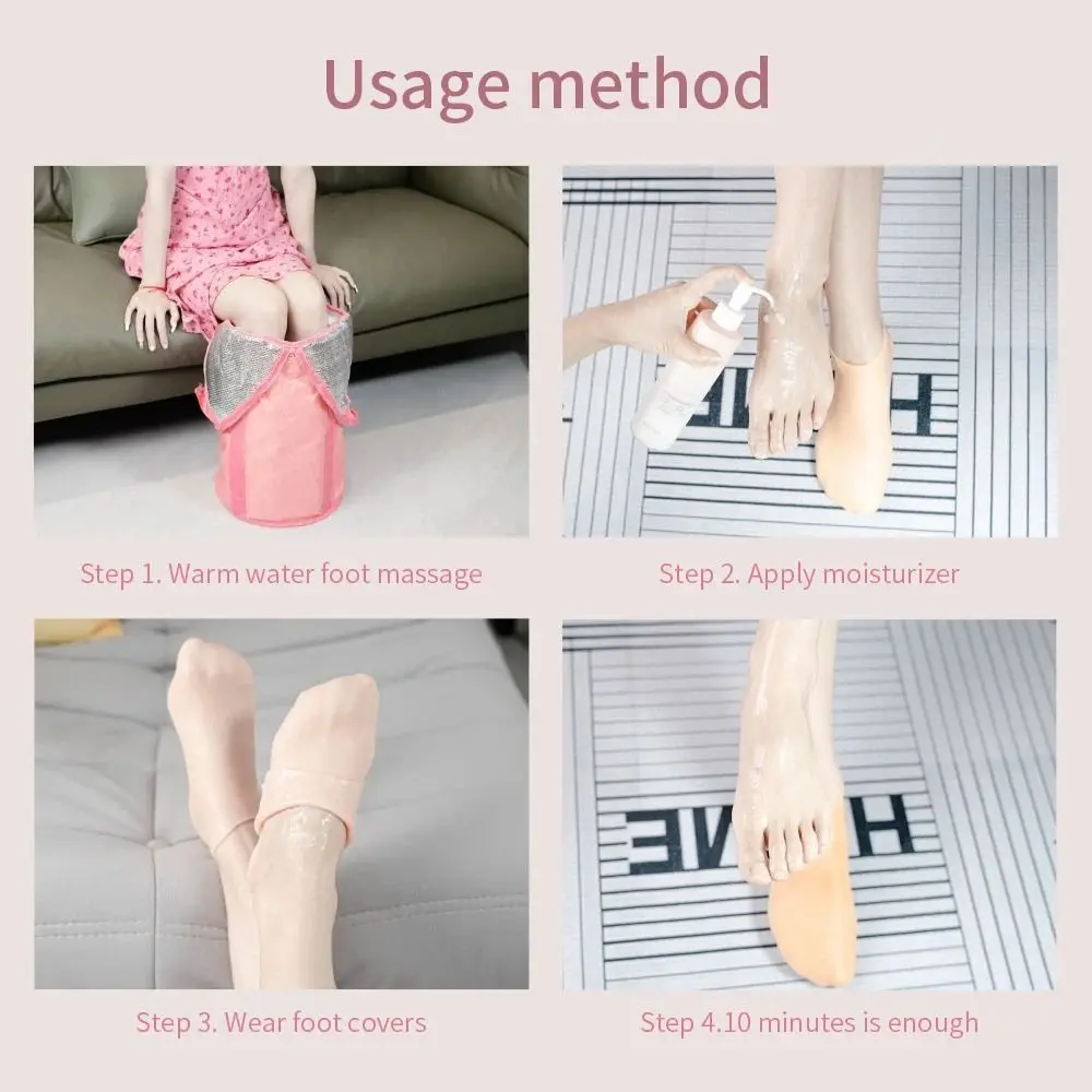 

Новые силиконовые носки для ухода за ногами: облегчение боли, водонепроницаемые, для удаления омертвевшей кожи, защита от трещин, увлажняющие гелевые носки для женщин