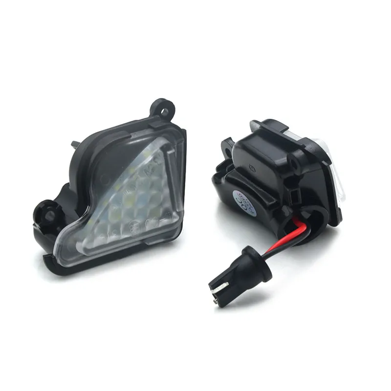 For Skoda Superb Mk2 Octavia A5 A7 LED Side Rearview Mirror Floor Ground Lamp Puddle Welcome Light