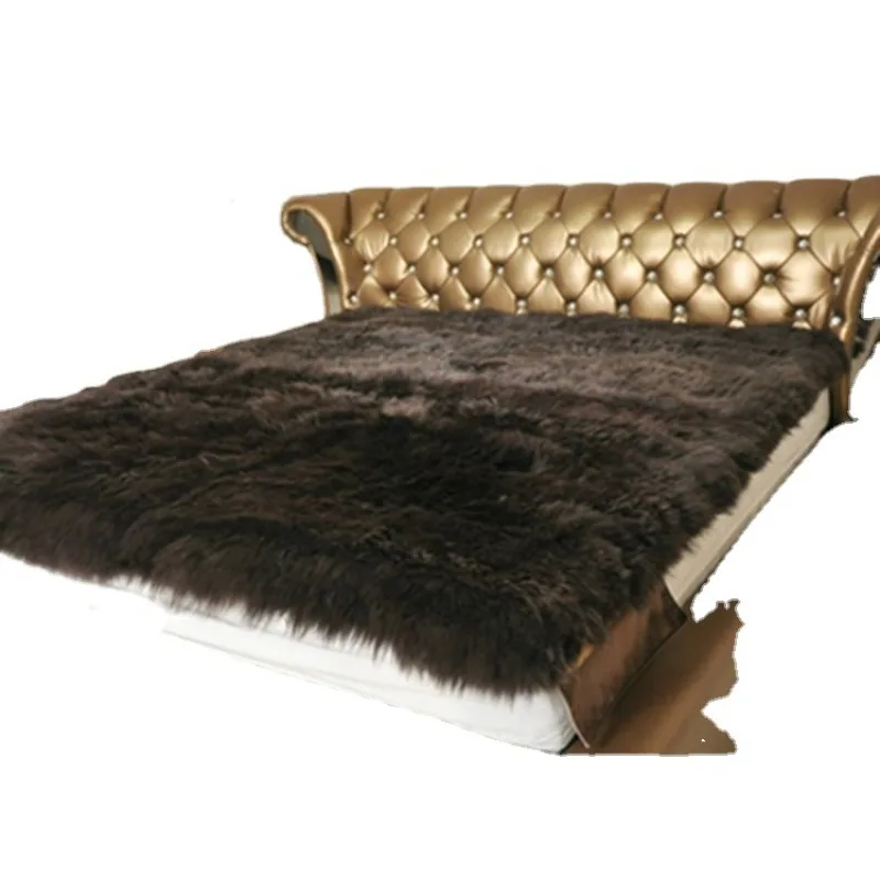 

Australian sheepskin pure wool sofa cushion chair cushion living room bedroom bay window sill