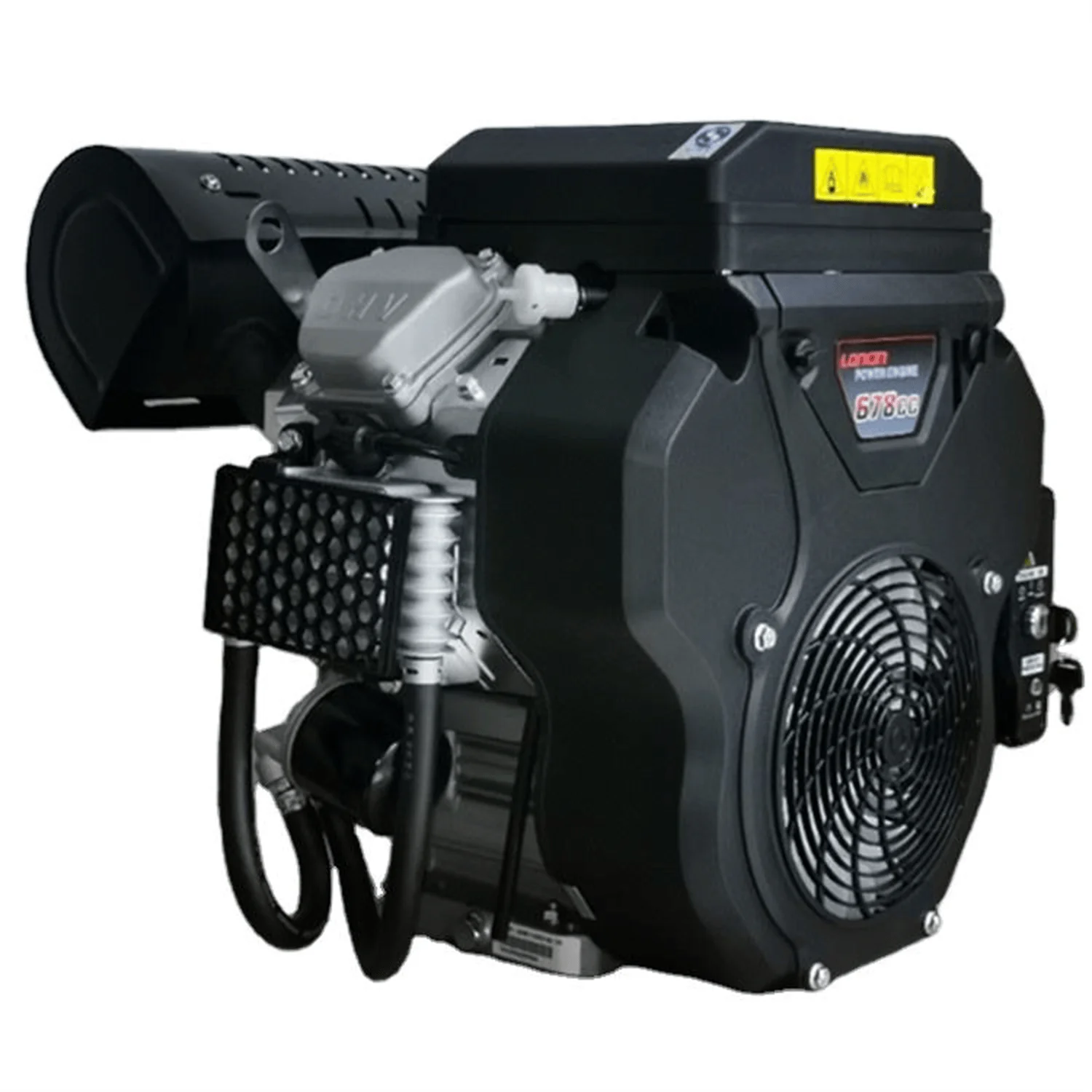 Powerful 678cc 22HP 14KW V-Twin OHV 4 Stroke Air Cooled Electric Start  Engine For Agricultural Industrial Machinery