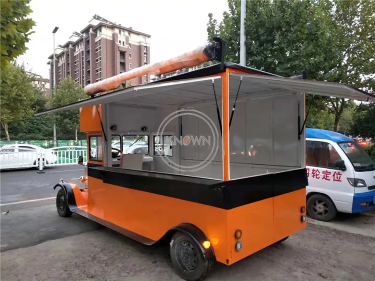 โทรศัพท์มือถือ Tornado Potato Fast รถบรรทุกอาหารสำหรับขาย