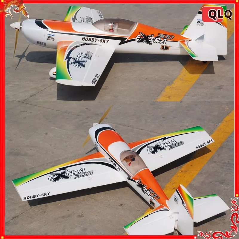 Hobby-Sky RC Airplane Extra300 3D Aerobatic 1m Wingspan Remote Control Hobby Toy RC Plane Aerobatic Aircraft V3 Birthday Gift