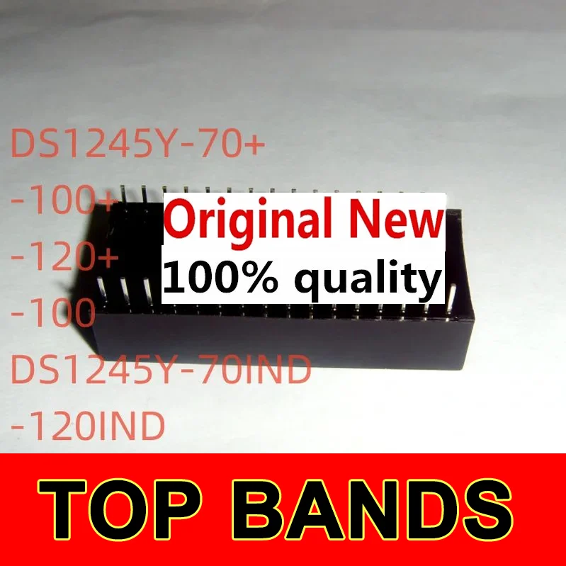 Chipset original de IC, DS1245Y-100, DS1245Y, DS1245Y, DIP32, DS1245Y, DIP32, novo, 1PC