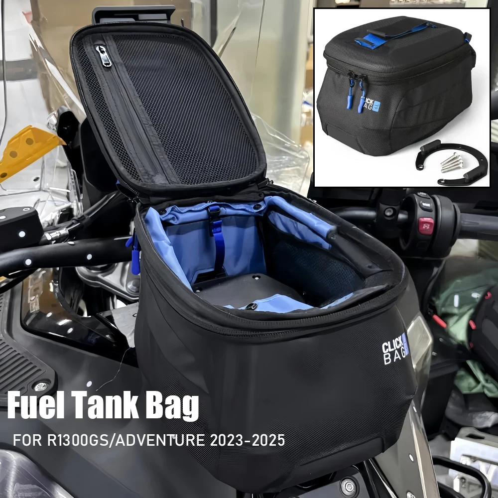 New Motorcycle Accessories For BMW R 1300 RT R1300RT R1300 RT 2025 2026 Fuel Tank Bag Waterproof 6L Quick Realease Bag Kit