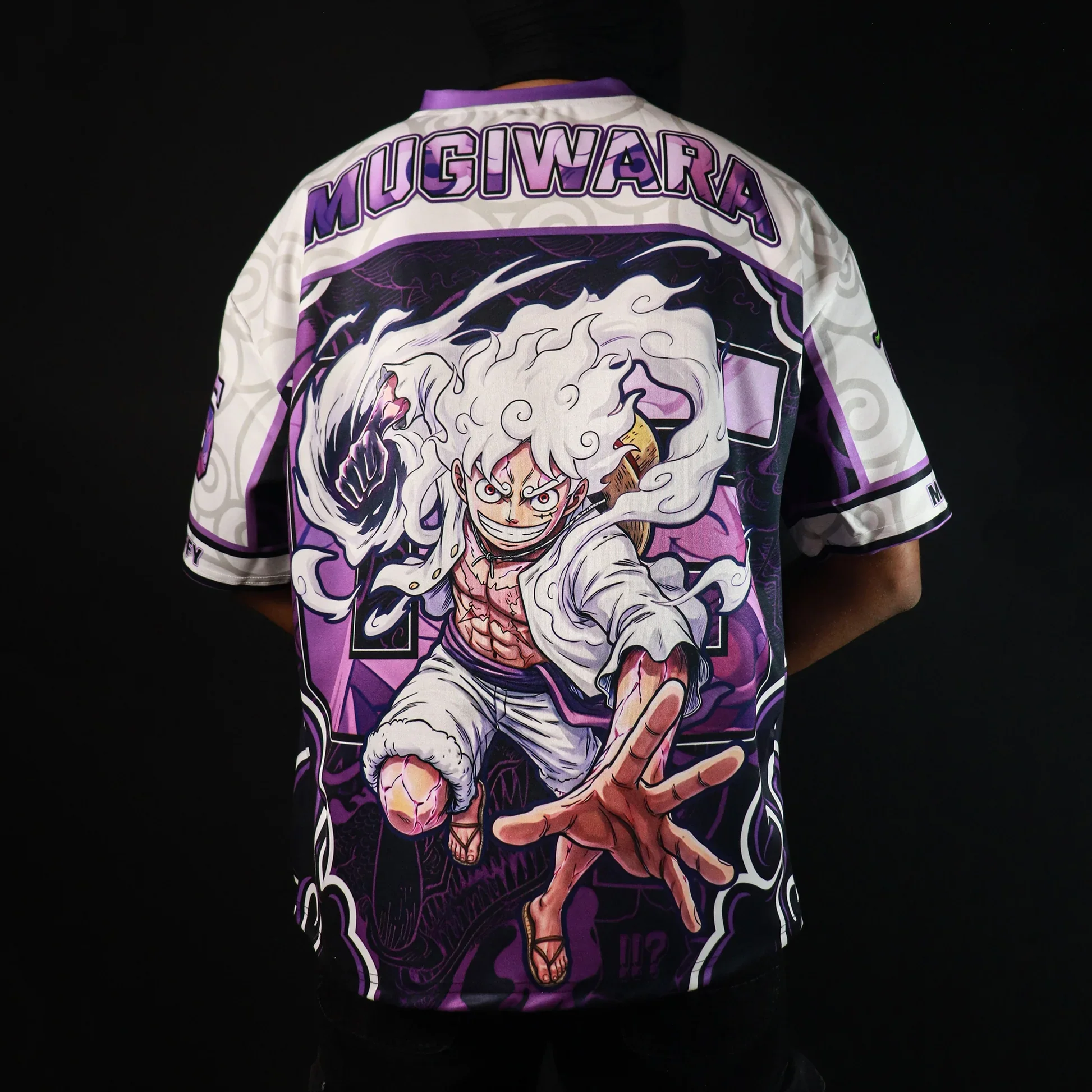 Camiseta oversized One Piece Luffy 5th Gear
