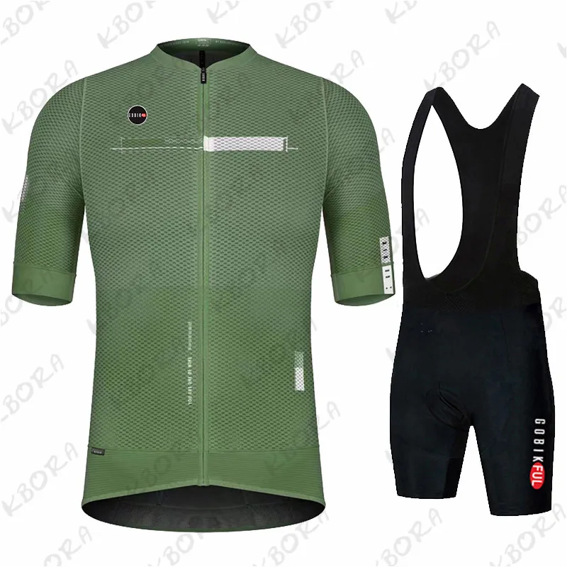 Breathable Cycling Jersey Set for Men, Mountain Bike Suit, Summer, 2023