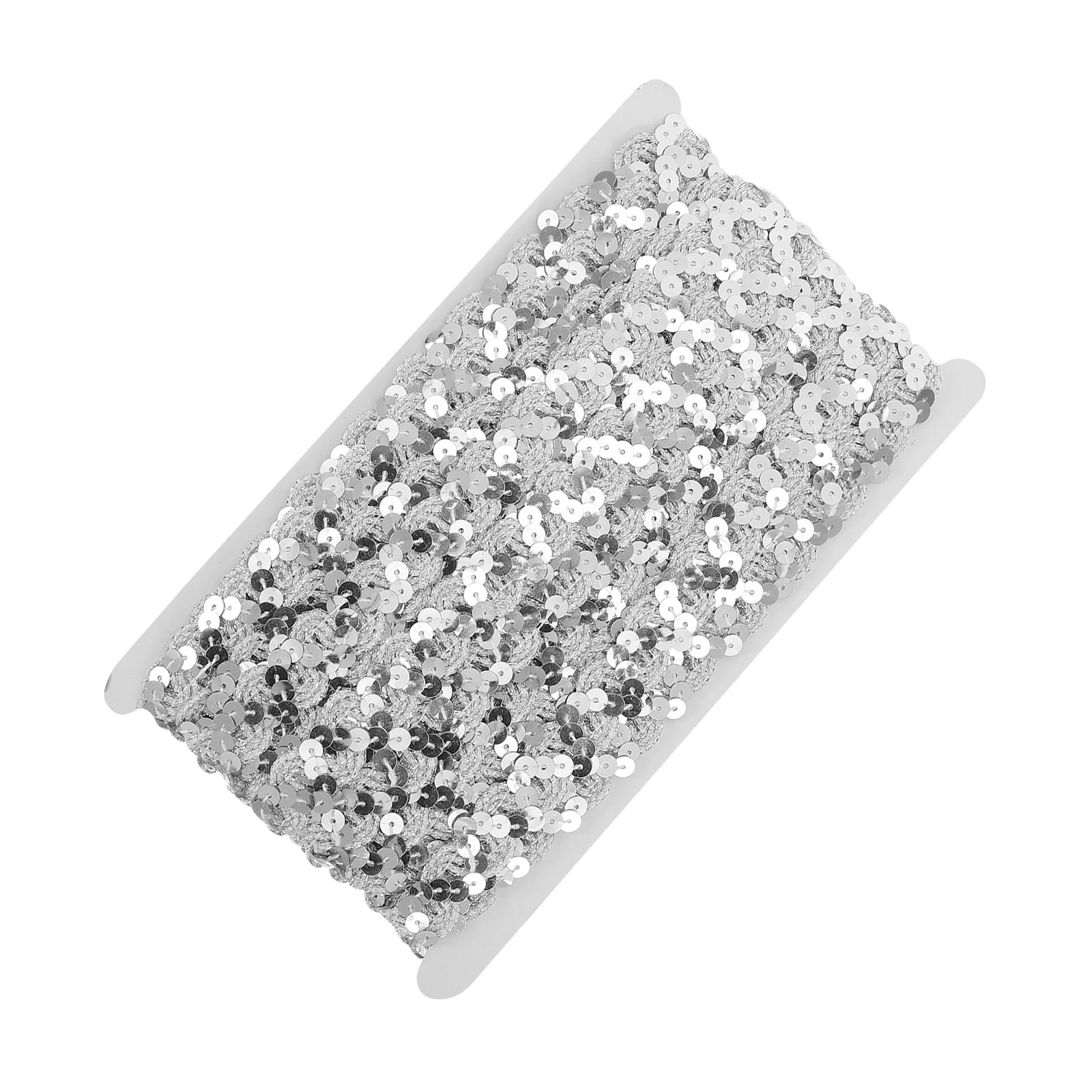 

DIY Crafts Making Sequin Braid Trim Practical Decoration Accessory for Handmade Items Sewing Lace Sequin Braid Trim