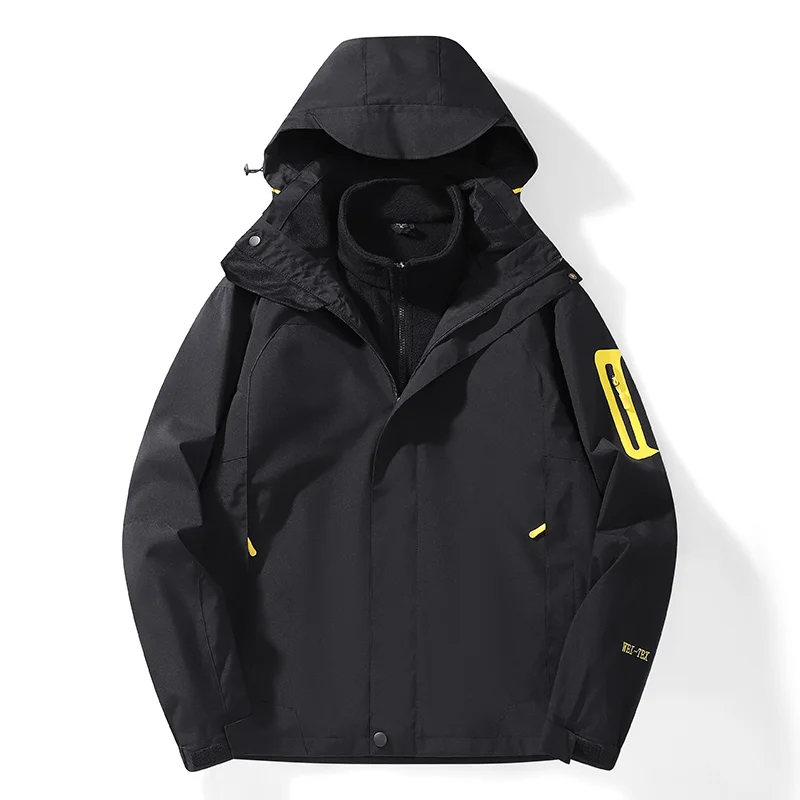 

Пара стилей три в одном съемная штурмовая куртка мужская ветрозащитная водонепроницаемая походная куртка куртки для бега и пешего туризма