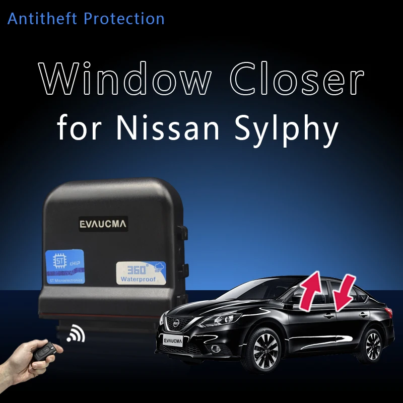 

Car Window Lifter Close Car Accessories For Nissan Sylphy B17 B18 Automatic Intelligent Closer Open Control by Key Accessories