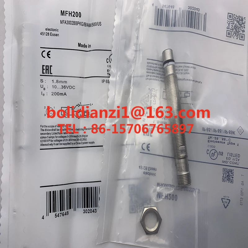 Original Proximity Switch MFH209 MFH205 MFH206 MFH207 MFH208 One Year Warranty In Stock