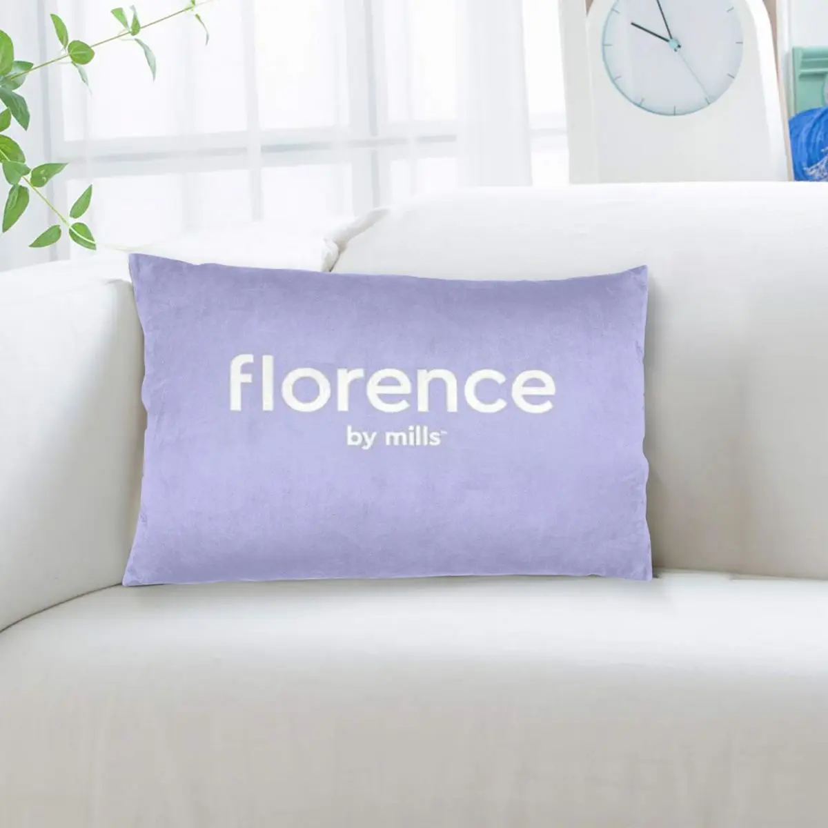 Florence By Mills Millie Bobby Brown Rectangle Pillowcase Cushion Cover Decor Bedroom Bed Home Comfort Throw Pillow