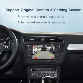 適用於大眾高爾夫7 MIB1/MIB2 Tiguan Lamando Magotan Phiang Teramont 無線 Carplay Android Auto,支援原廠及售後攝影機 8 最佳銷售 高爾夫7安卓版 - №1