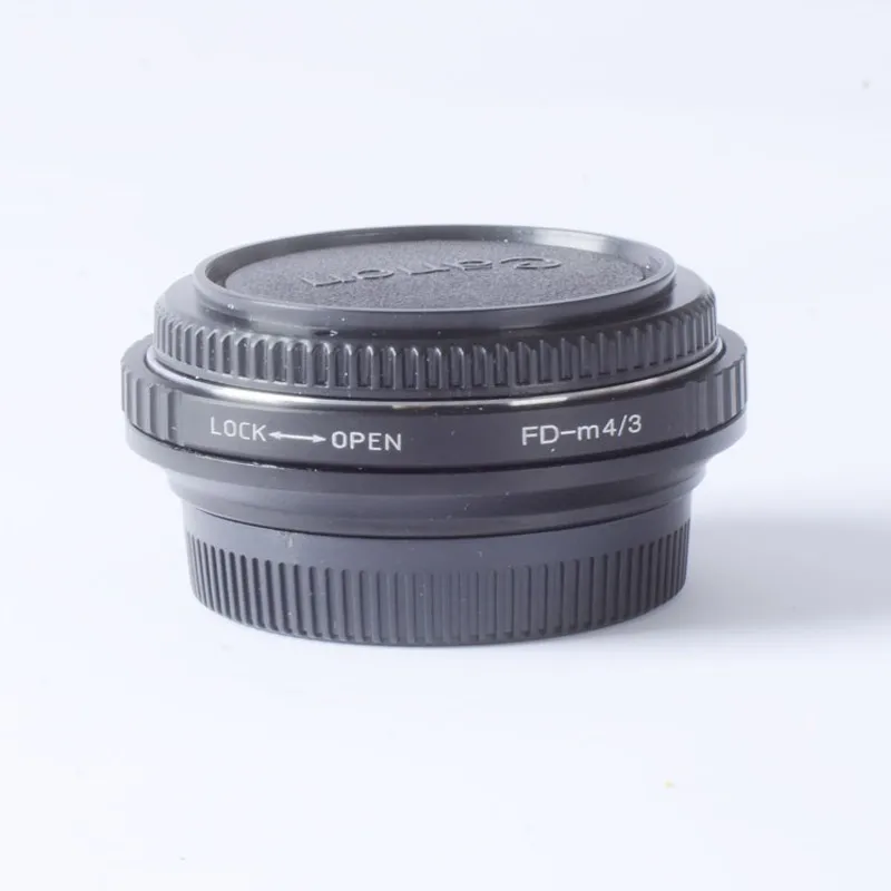 Focal Reducer Speed Booster Turbo adapter ring for canon FD Lens to m4/3 mount camera GF6 E-PL6 GX1 GX7 EM5 EM1 E-PL5 BMPCC