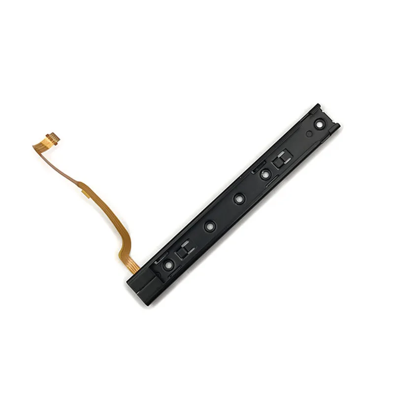 استبدال جزء Repart الأصلي للسكك الحديدية اليمنى واليسرى مع كابل مرن لملحقات وحدة التحكم Nintendo Switch JoyCon NS