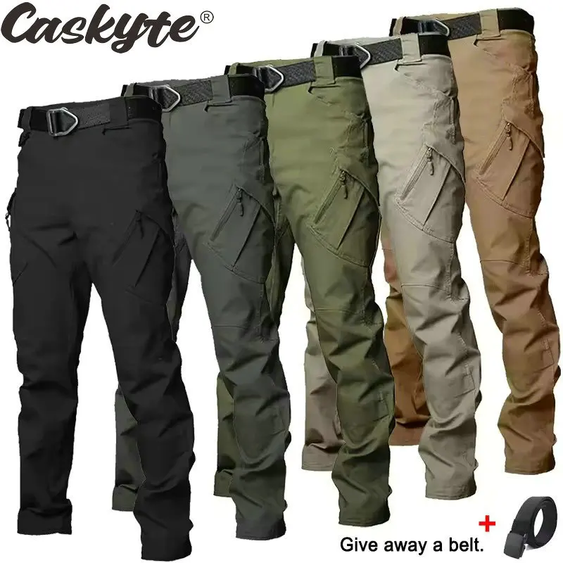 

CASKYTE Hiking Long Pants Men's Road Racing Mountain Bike Trousers Motocross Bicycle Bottoms Mtb Enduro Pant Pantalon Ciclismo
