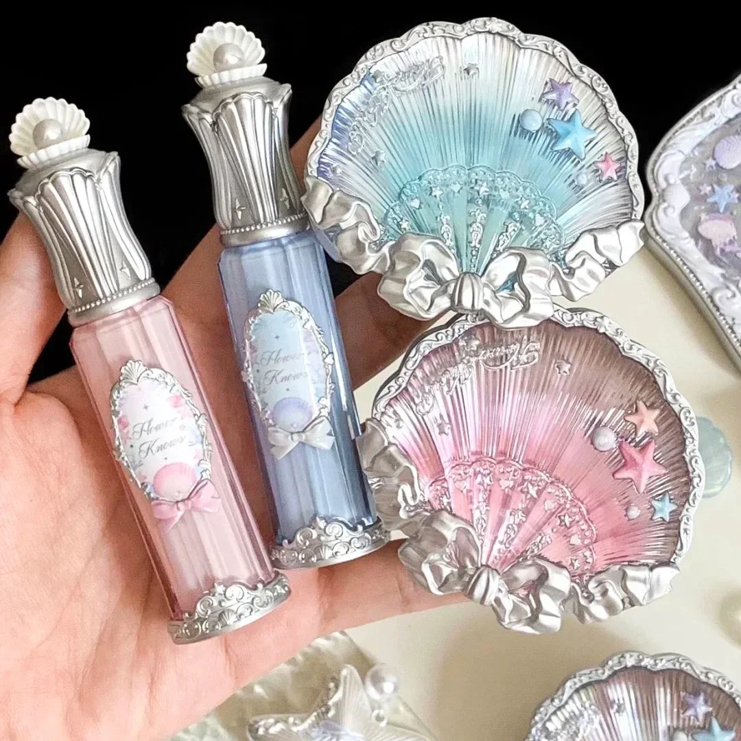 Flor sabe concha pérola lábio essência mel luz maquiagem batom vitamina brilho labial plumper hidratante bálsamos acabamento brilhante