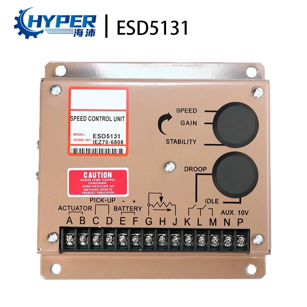 

Electronic Engine Speed Controller ESD5131 Governor Generator Genset Part ESD5570E ESD5520 ESD5120 ESD5550E ESD5522E ESD2210