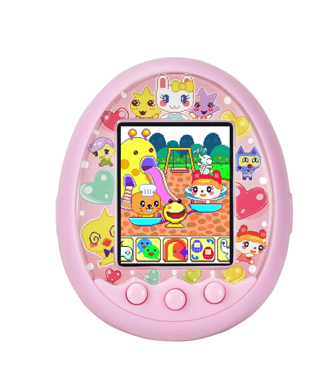 Tamagotchis Electronic Pets Toy Touma PSP Colorful Screen E-pet Game Console Abs Material Interact Toys Kid Brain-training Gifts