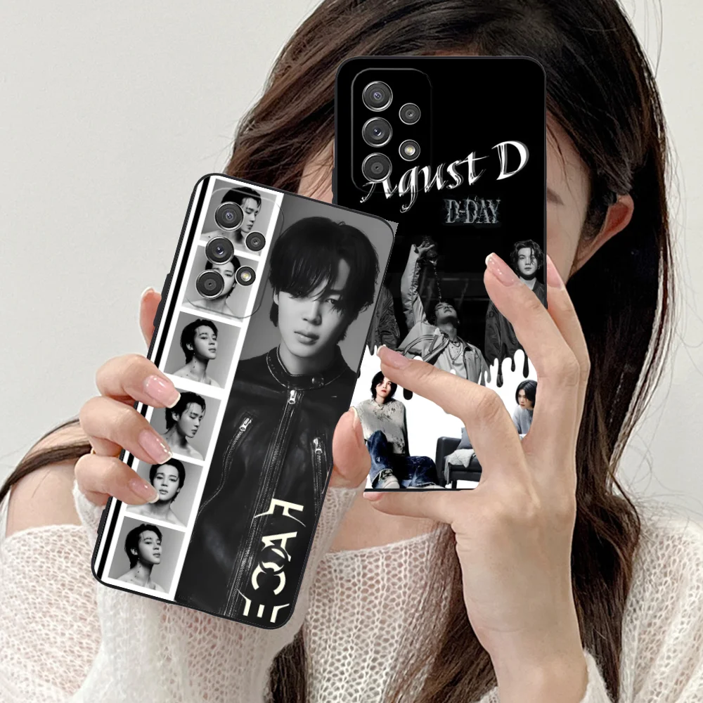 KPOP Kim Jimin  Phone Case for Samsung Galaxy A73 72 71 70 55 54 53 52 35 34 32 23 14 13 5G Black Cellphones Smartphone Cover