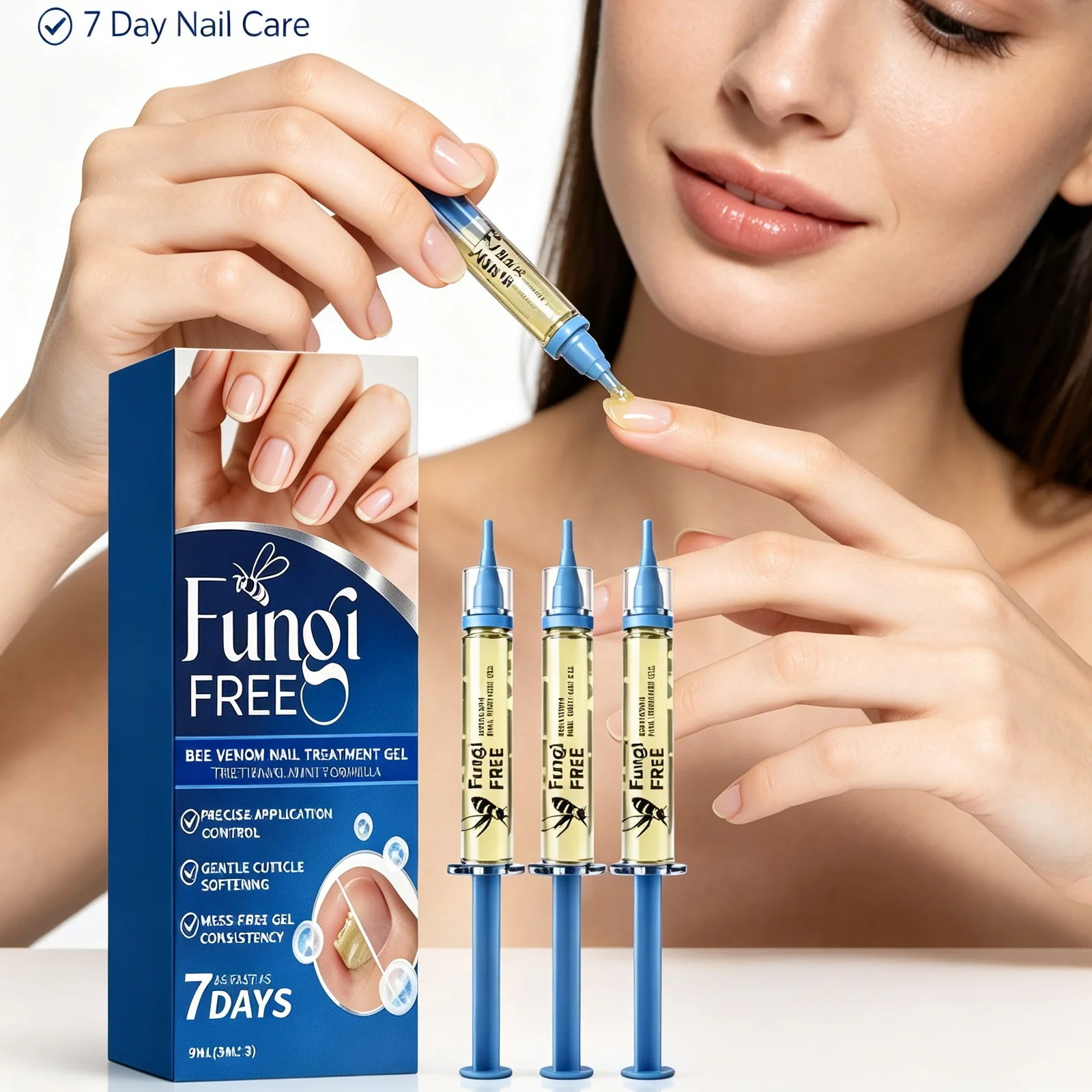 Nail Repair Pen Nail Cuticle Remover Soften Toenail Rough Dryness Skin Reduce Cracking Nourishing Brittle Broken Nails Care Gel