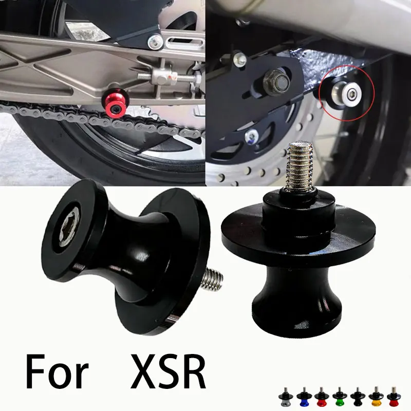 2pcs For YAMAHA XSR700 XSR900 XSR155 XSR 700 900 155  Motorcycle Swing Stand Screw Swingarm Spools Slider