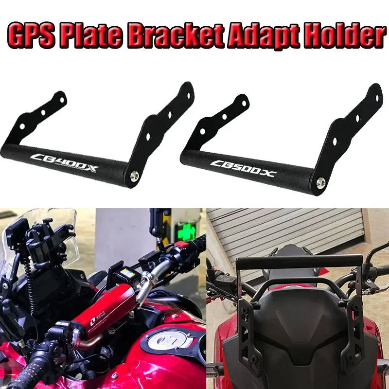 Motorcycle GPS/SMART PHONE Navigation GPS Plate Bracket Adapt Holder For HON@DA CB400X CB 400X CB500X CB500 2016 2017 2018 2019